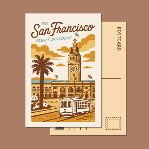 Bright City Scenes Postcards