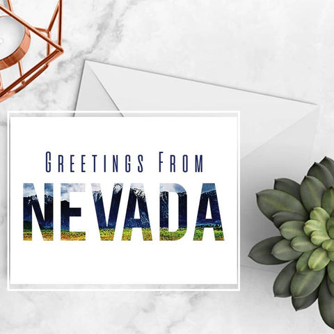 Nevada Folded Notecards