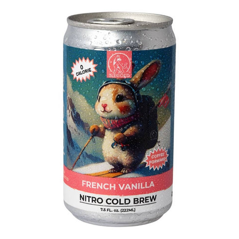 3Legged Coffee Brewery nitro cold brew coffee cans in assorted flavors