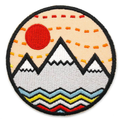 Colorado Inspired Embroidered Patches