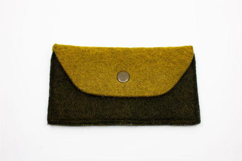 Felted Wool Organizer Pouch