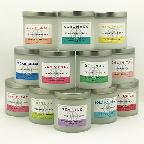 City Coordinate Candles