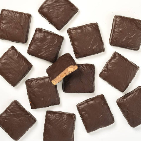 Chocolate-Dipped Peanut Brittle