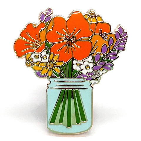 Colorful Collectible California Pins