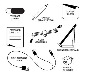 Branded Unisex Puffer Tech Kit