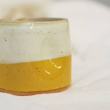 Hand-Thrown Stoneware Pinch Mug
