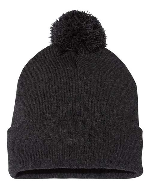 IEEE Pom Pom Cuffed Beanie