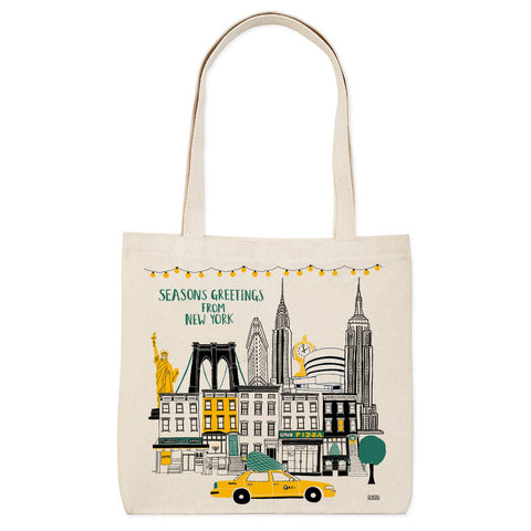New York Illustrated Totes