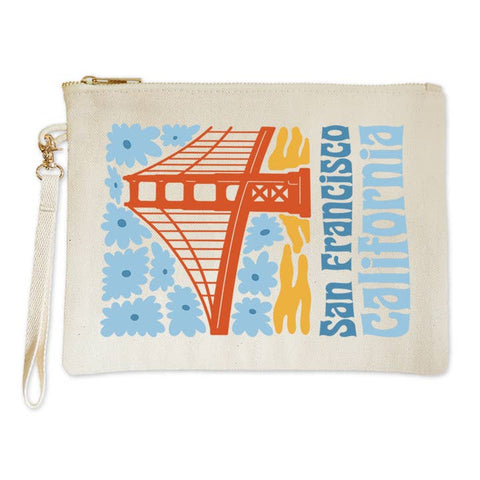 Retro Zippered Pouches