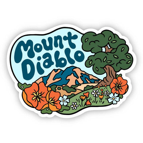 Hand-Drawn California Vinyl Stickers