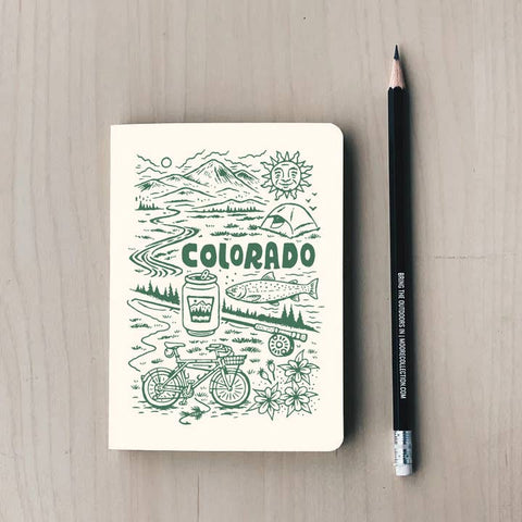 Handcrafted Pocket Notebooks Colorado