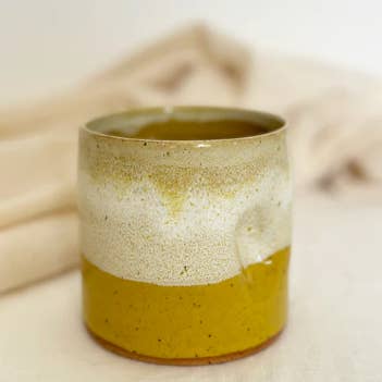 Hand-Thrown Stoneware Pinch Mug