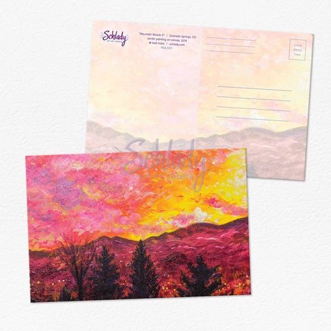 Painty Artist Postcards
