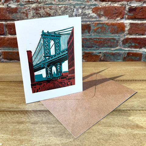 New York Block Print Greeting Cards