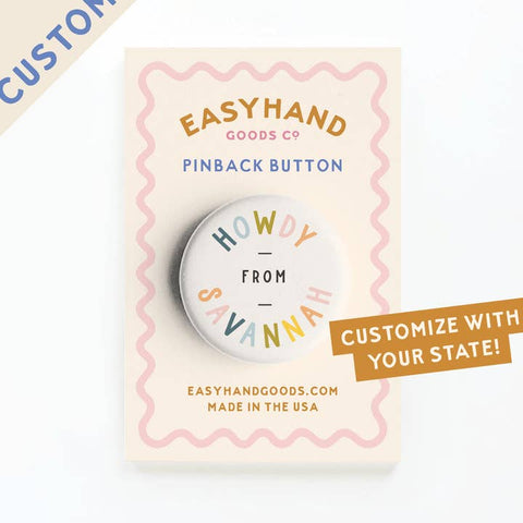 Custom Pinback Button Keepsake