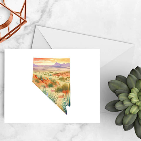 Nevada Folded Notecards