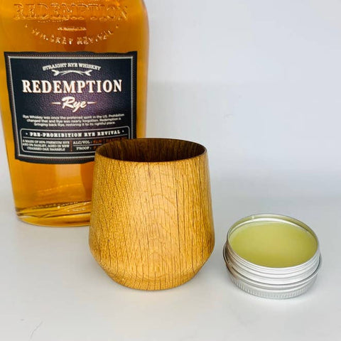Hand-Turned White Oak Tumbler