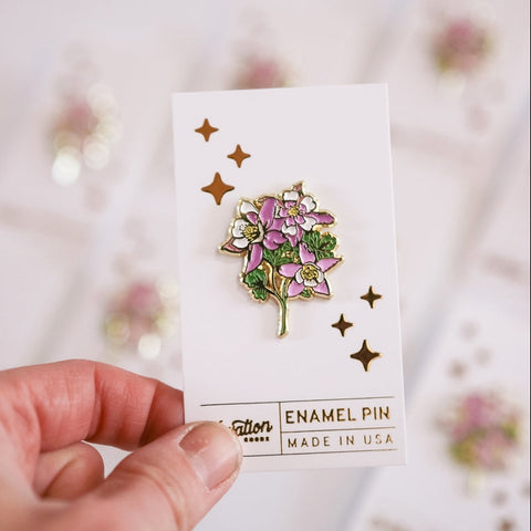 Colorado Mountain Enamel Pins