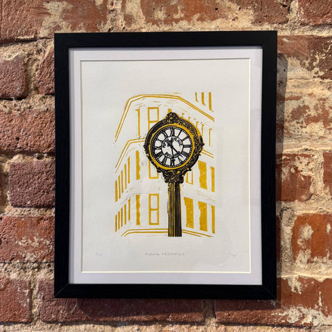 New York in Block Print
