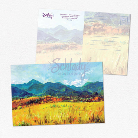 Painty Artist Postcards