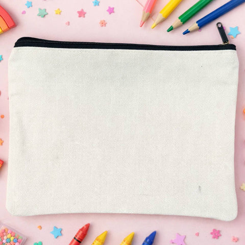 Canvas Zip Pouch