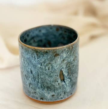 Hand-Thrown Stoneware Pinch Mug