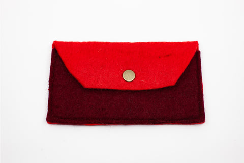 Felted Wool Organizer Pouch