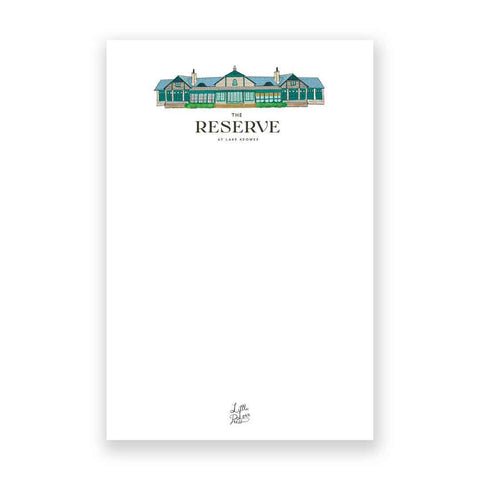 Custom City Landmark Notepad