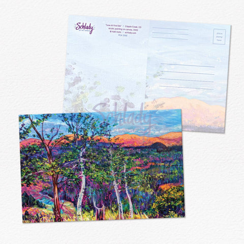 Painty Artist Postcards