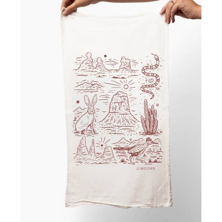 Colorado Flour Sack Tea Towels