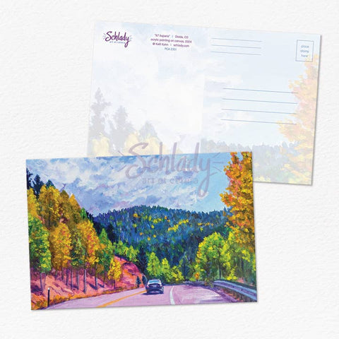 Painty Artist Postcards