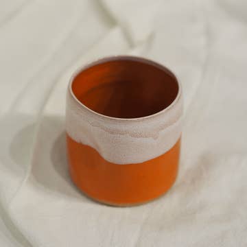 Hand-Thrown Stoneware Pinch Mug