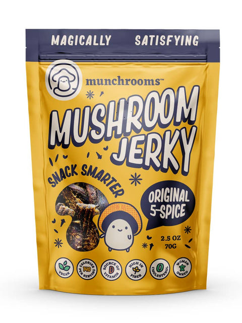 Upcycled Shiitake Jerky