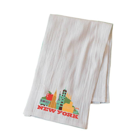 Cityscape Cotton Tea Towels