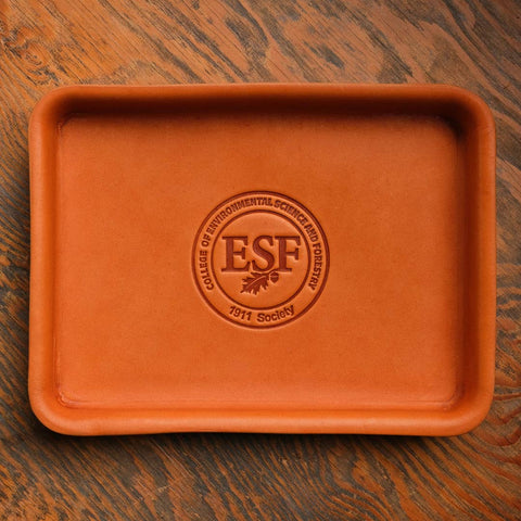 Custom Leather Valet Trays