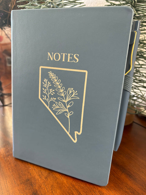 Engraved Vegan Leather Journals