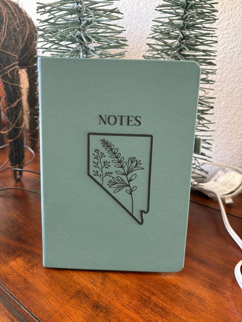 Engraved Vegan Leather Journals