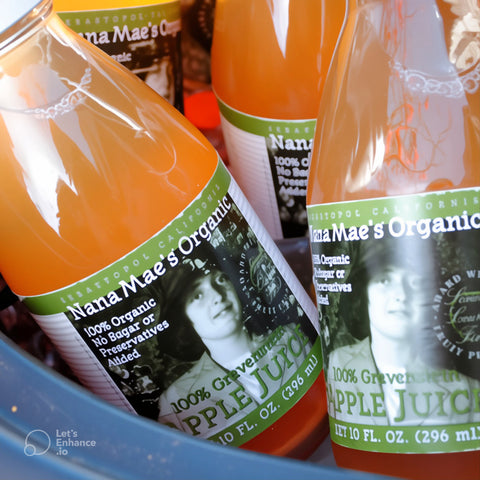 Organic Unsweetened Apple Juice