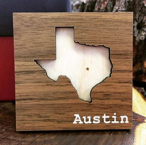 Texas Hometown Magnet