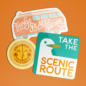 Workday Select California Sticker Packs