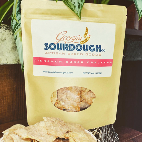 Sourdough Crackers