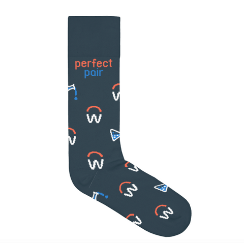 Knitted Partner Crew Socks