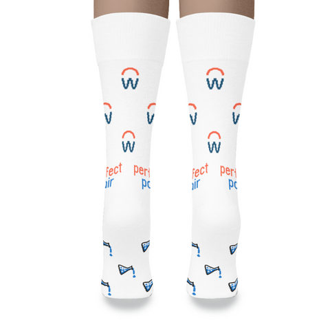 Knitted Partner Crew Socks