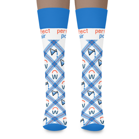 Knitted Partner Crew Socks