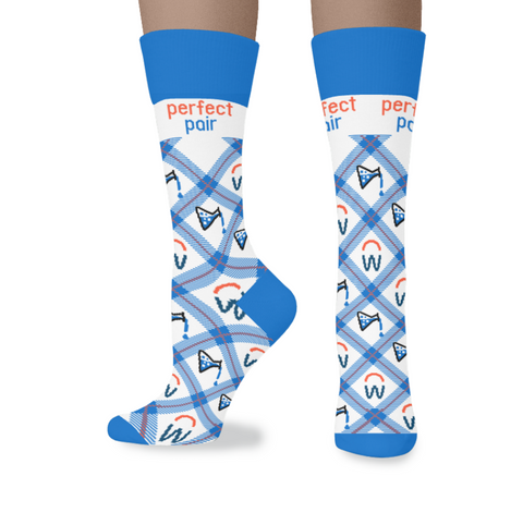 Knitted Partner Crew Socks