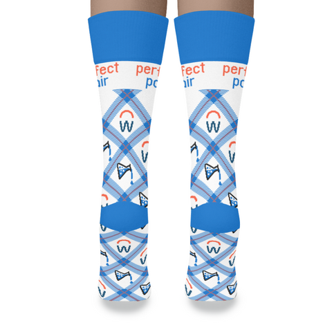 Knitted Partner Crew Socks