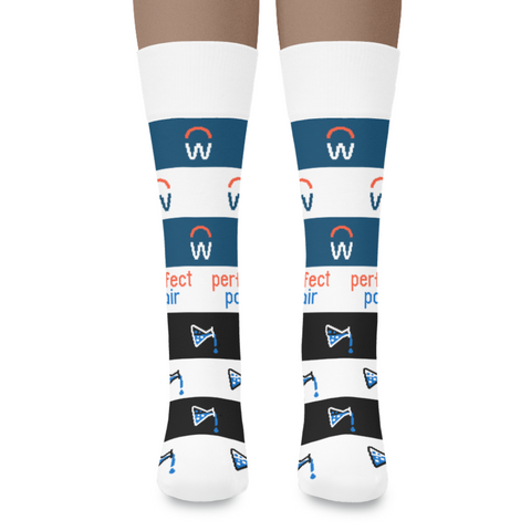 Knitted Partner Crew Socks