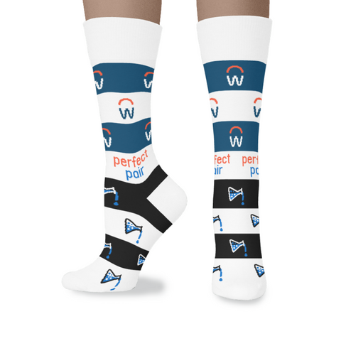 Knitted Partner Crew Socks