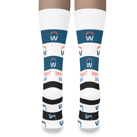 Knitted Partner Crew Socks