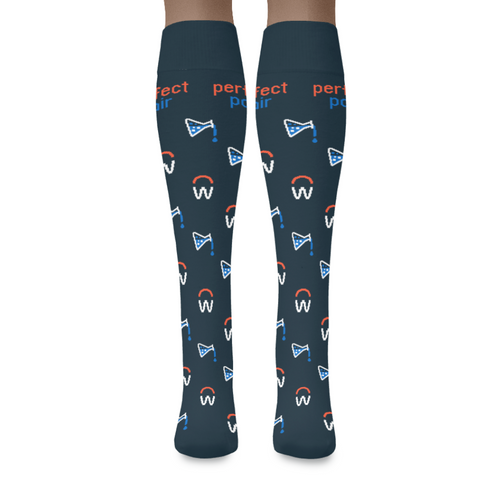 Knitted Partner Crew Socks